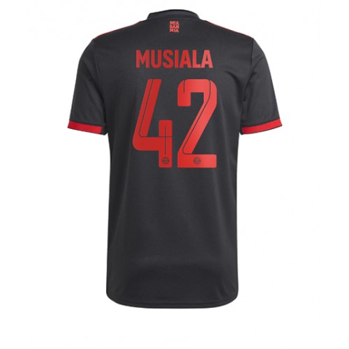 Bayern Munich Jamal Musiala #42 Tredjedrakt 2022-23 Kortermet Bayern Munich Jamal Musiala #42 Tredjedrakt 2022-23 Kortermet